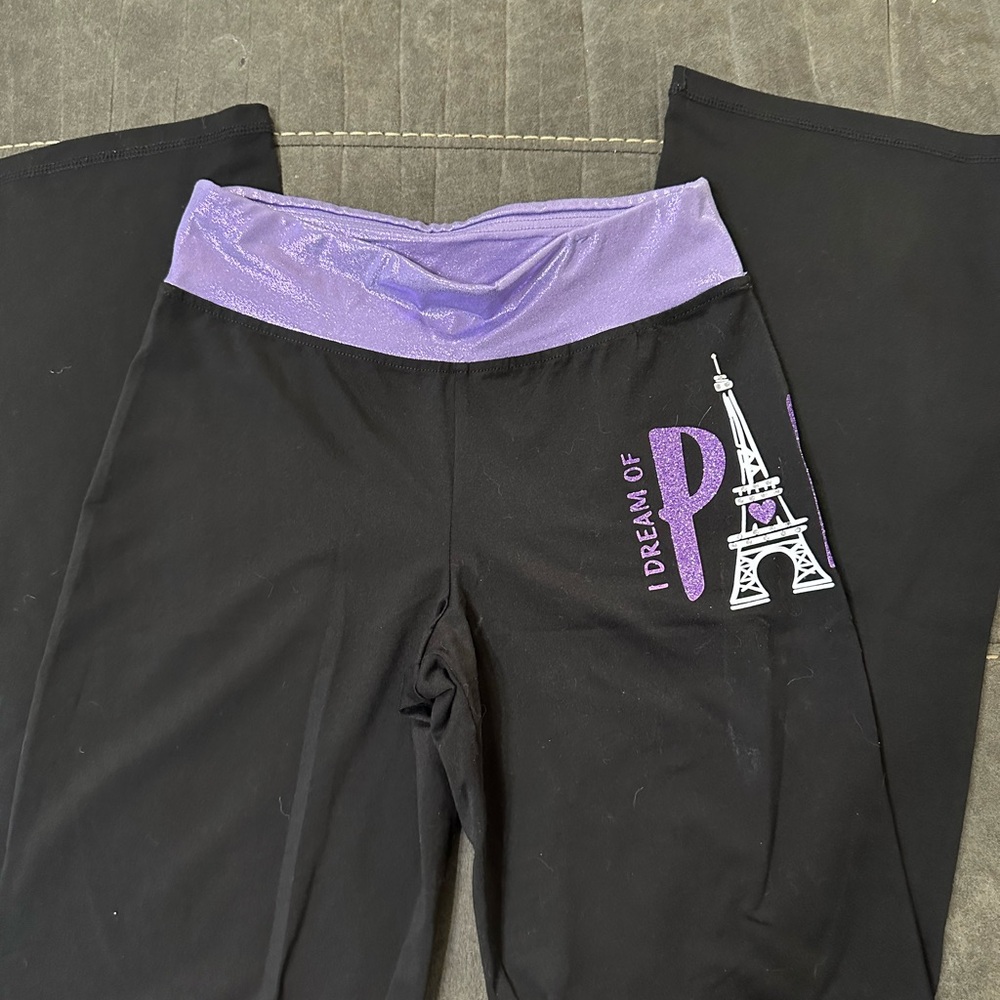 Yoga pants Justice size 18 girls